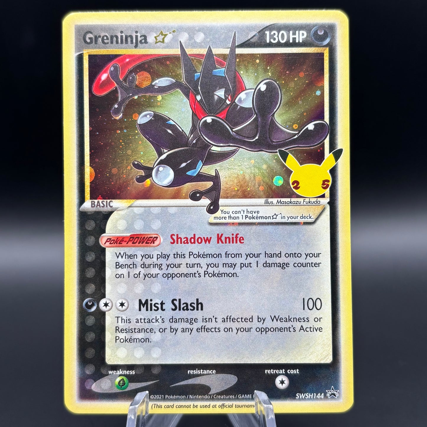 Greninja Star - SWSH: Sword & Shield Promo Cards Holo Single Card *Light Play*