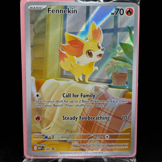 Fennekin - 080 - ME: Mega Evolution *Sealed PR* Single Card