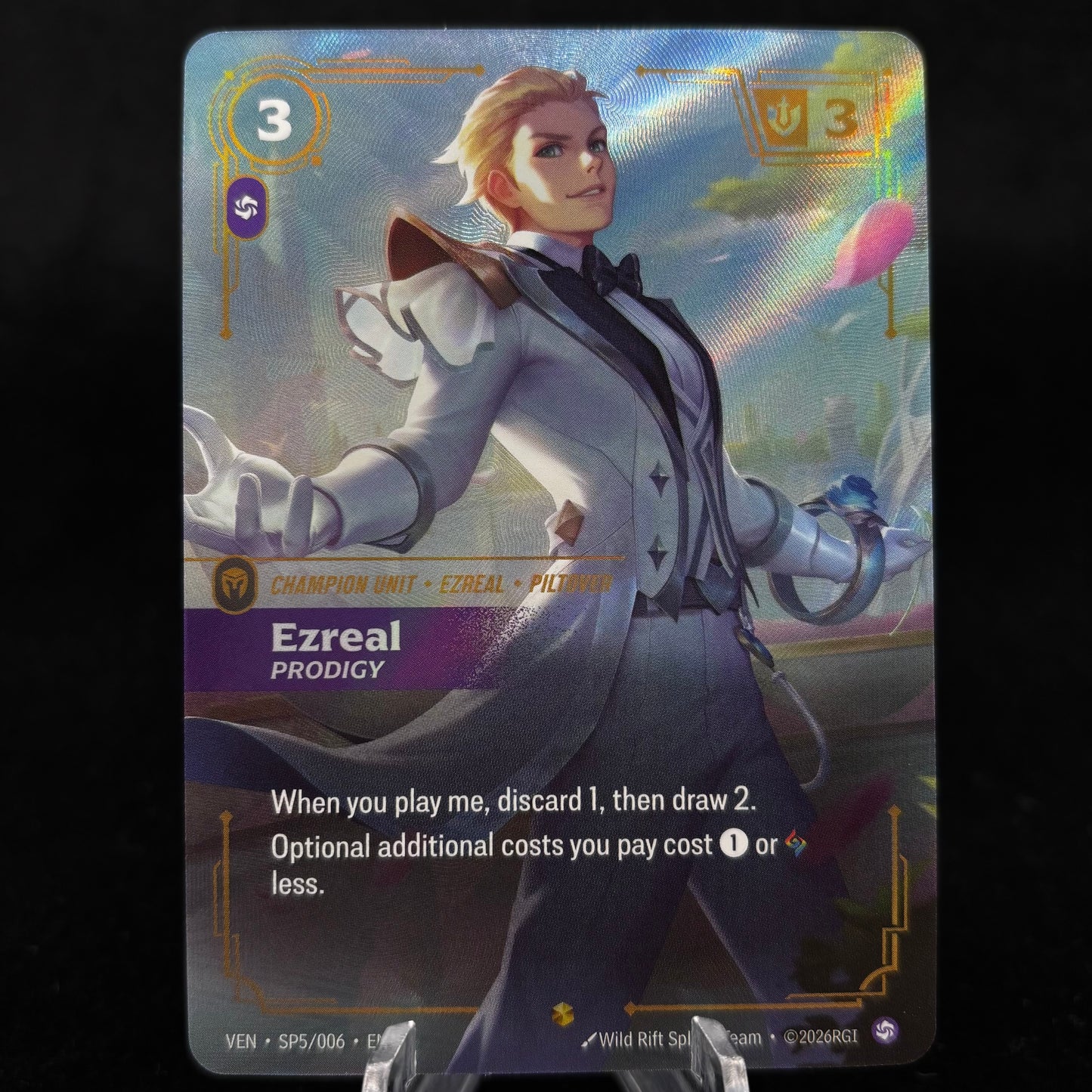 Ezreal, Prodigy - Vendetta Single Card