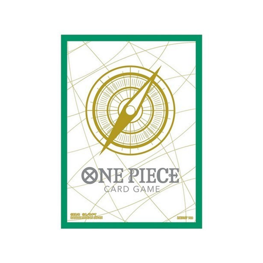 One Piece Card Game Official Sleeves Green (70-Pack)