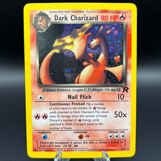 Dark Charizard (4) - Team Rocket *Moderately Played* Single Card