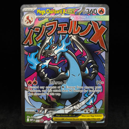 Mega Charizard X ex - 023 - ME: Mega Evolution Single Card