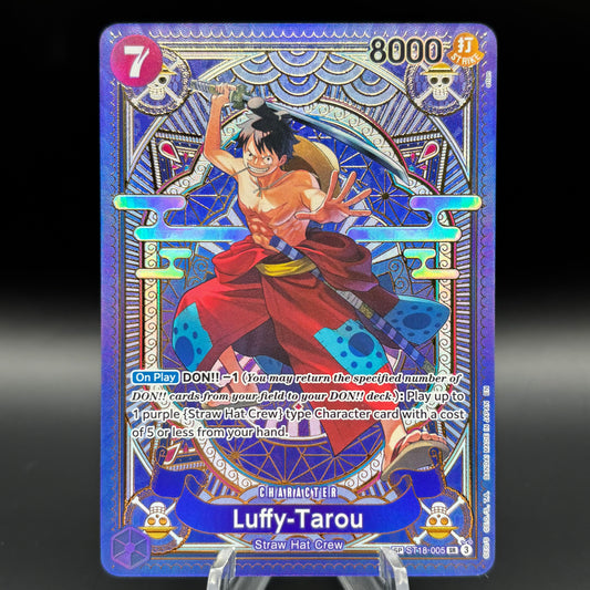 Luffy-Tarou (SP) - A Fist of Divine Speed (OP11) Single Card *Light Play*