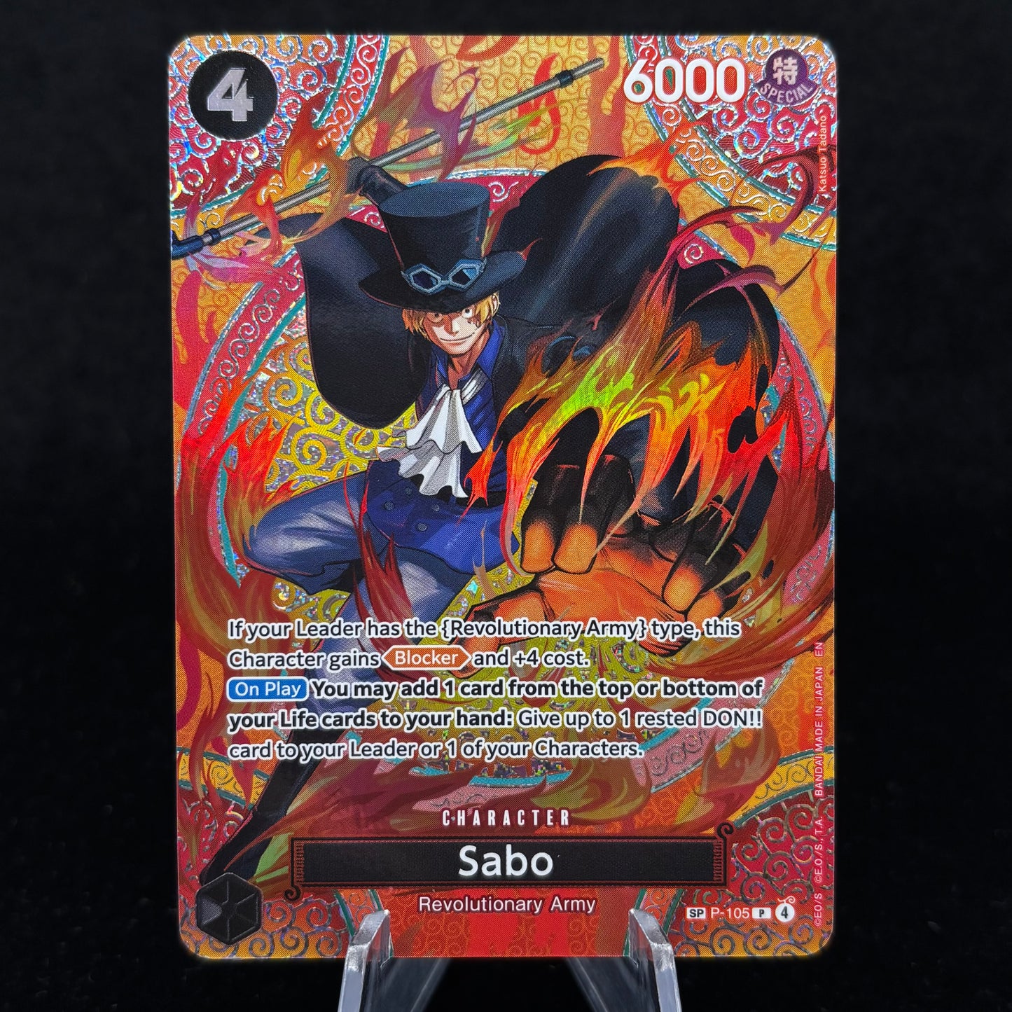 Sabo (P-105) (SP) - Adventure on Kami's Island Single Card