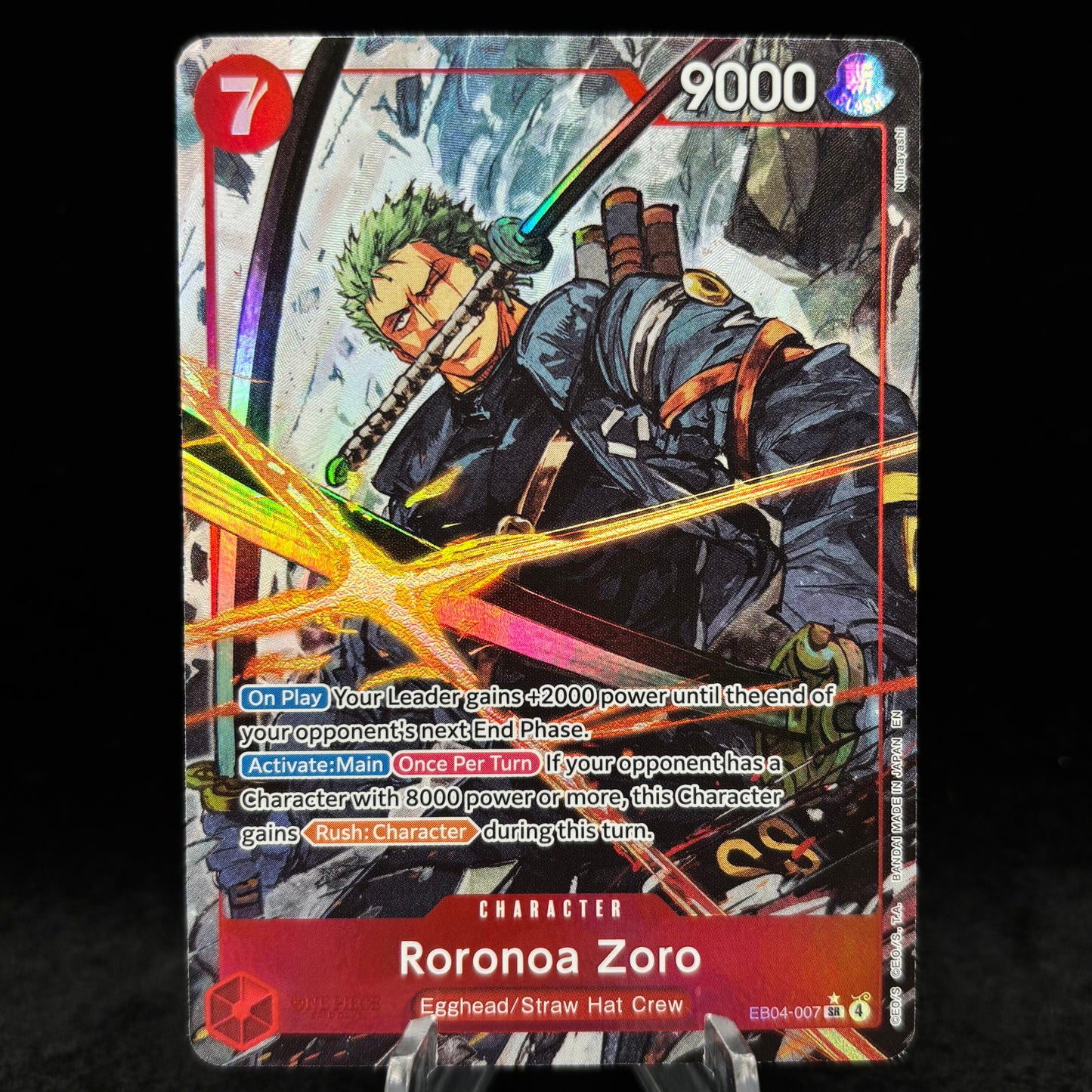 Roronoa Zoro (EB04-007) (Alternate Art) - Adventure on Kami's Island Single Card