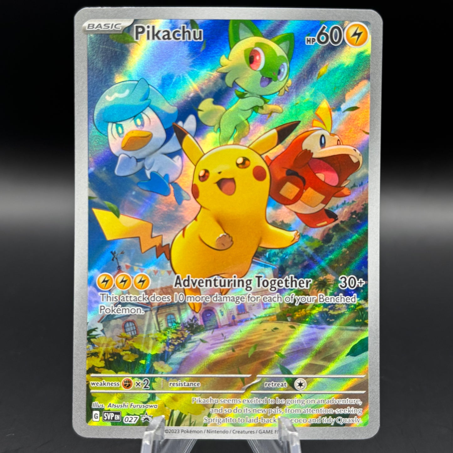 Pikachu - 027 Single Card *Light Play*