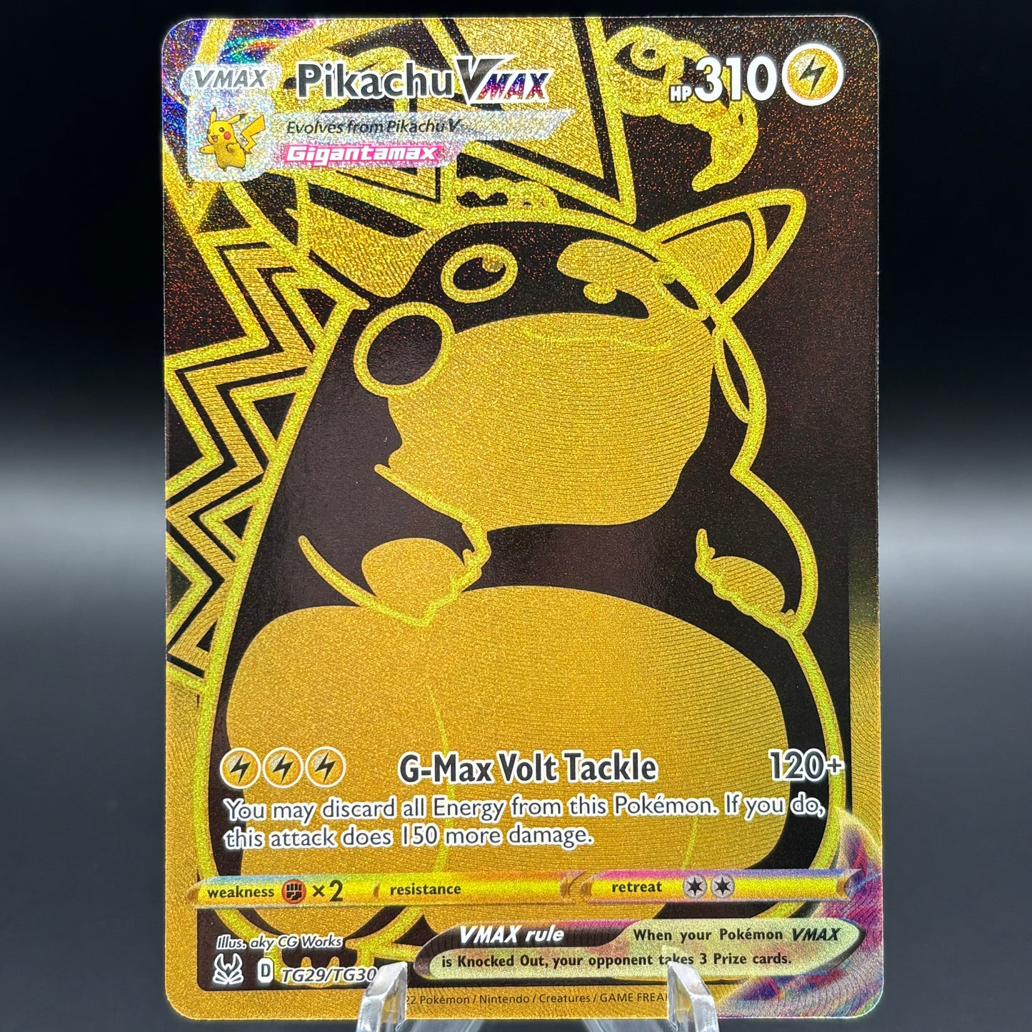Pikachu VMAX (Secret) - SWSH11 Single Card