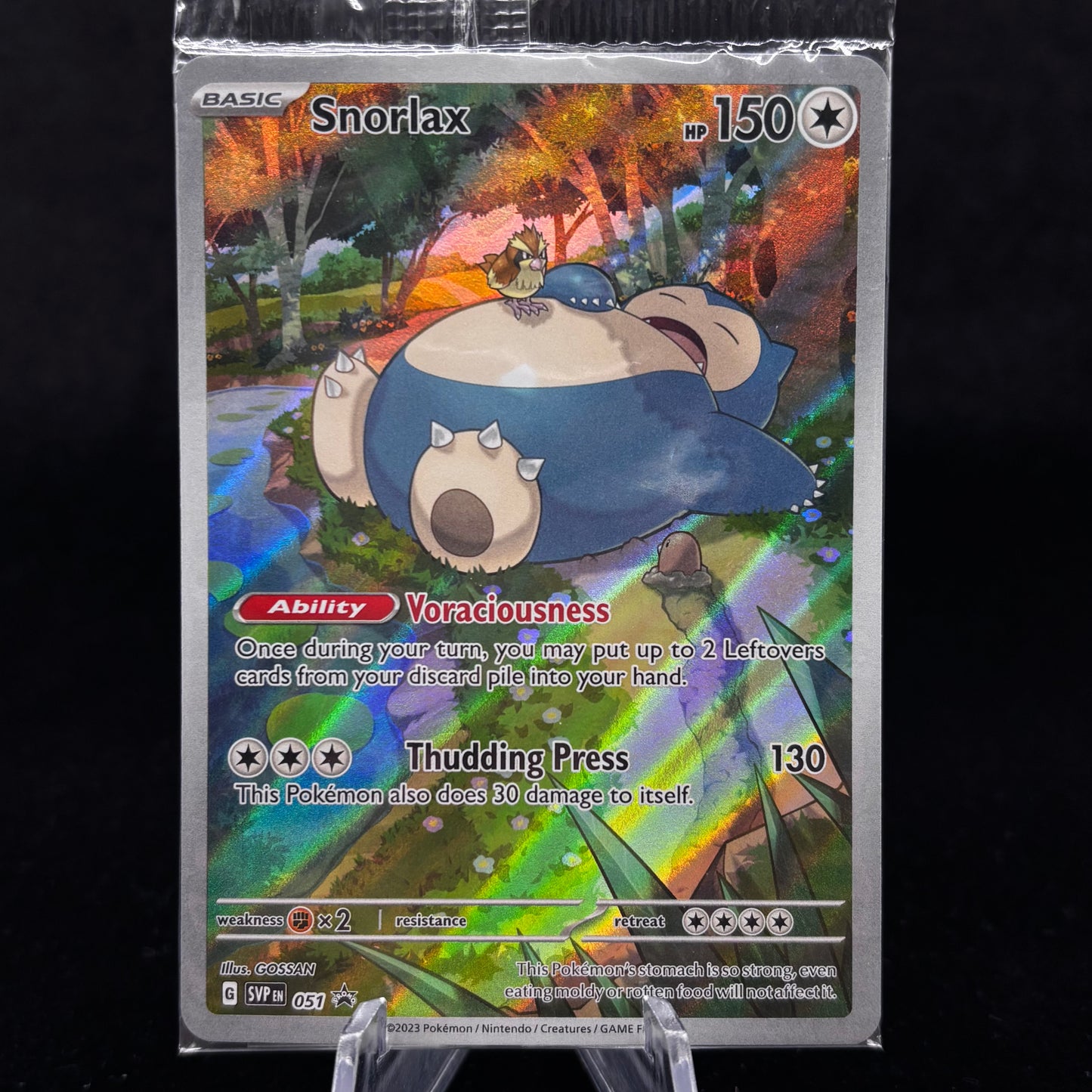 Snorlax - 051 - SV: Scarlet & Violet *Sealed* Single Card