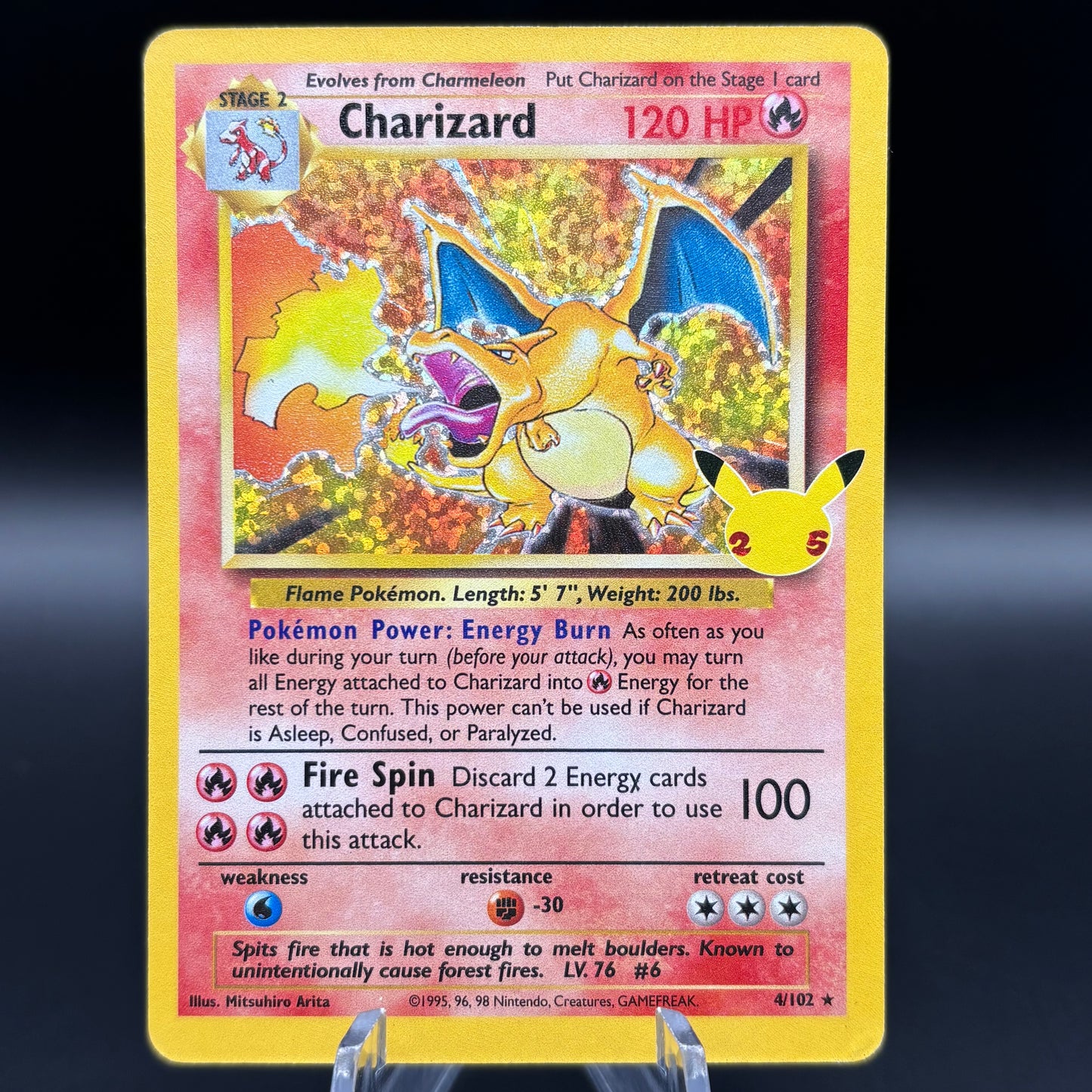 Charizard - Celebrations: Classic Collection *Moderate Play* Single Card