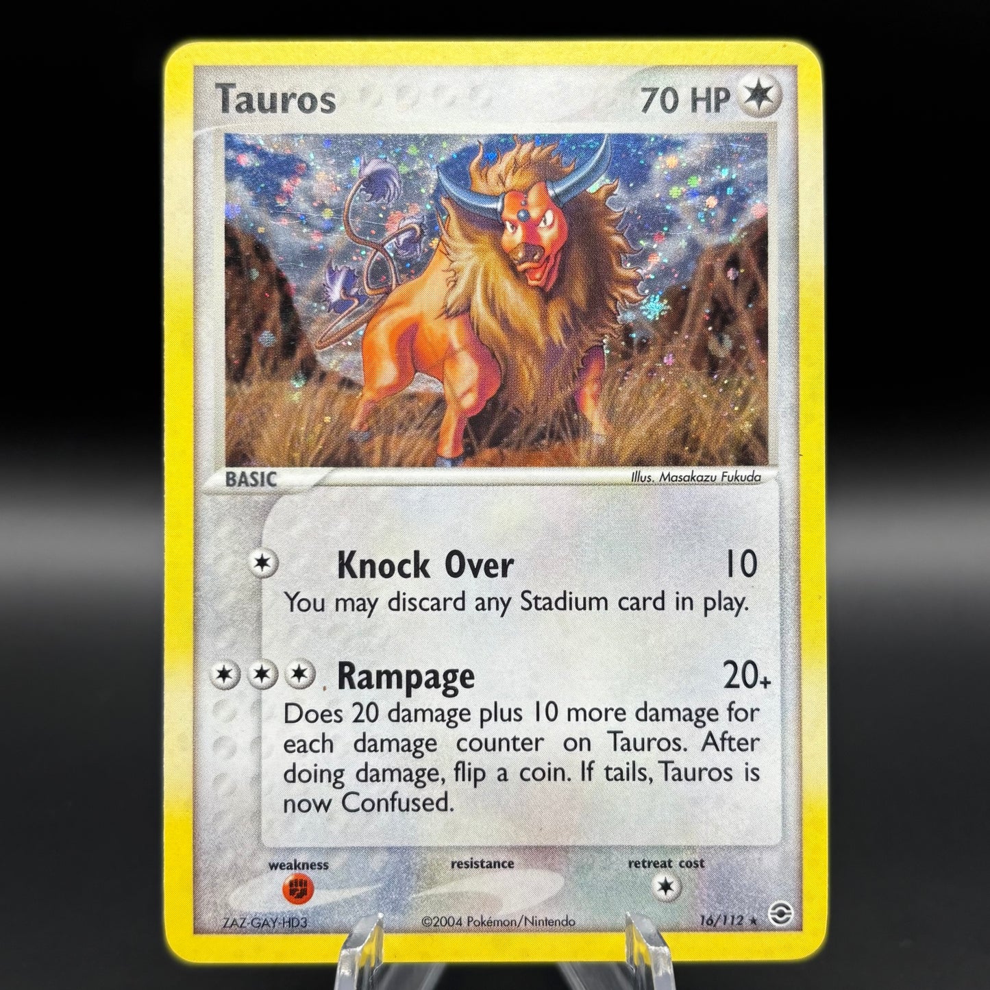 Tauros - FireRed & LeafGreen Holo Single Card *Light Play*
