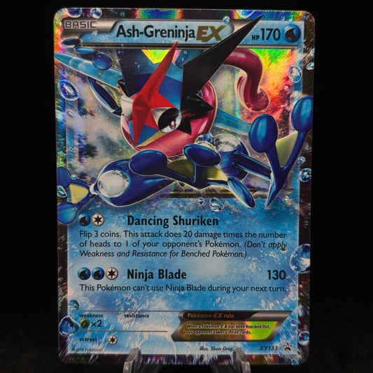 Ash-Greninja EX - XY133 - XY PR *Light Play* Single Card