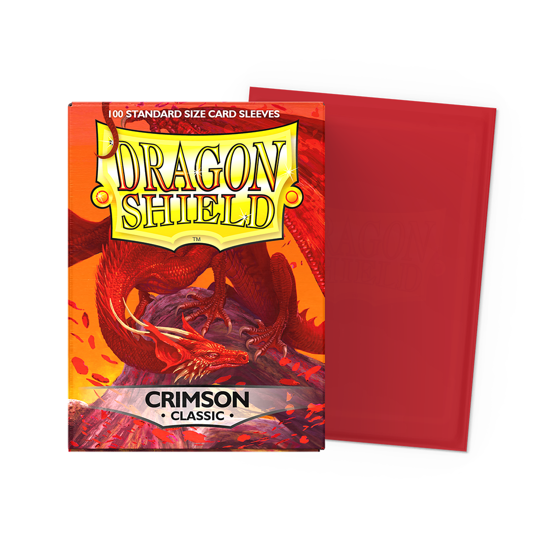 Dragon Shield Crimson Classic Sleeves