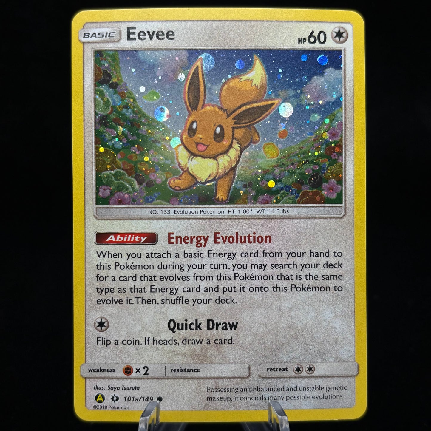 Eevee - 101a/149 - Alternate Art PR *Light Play* Single Card