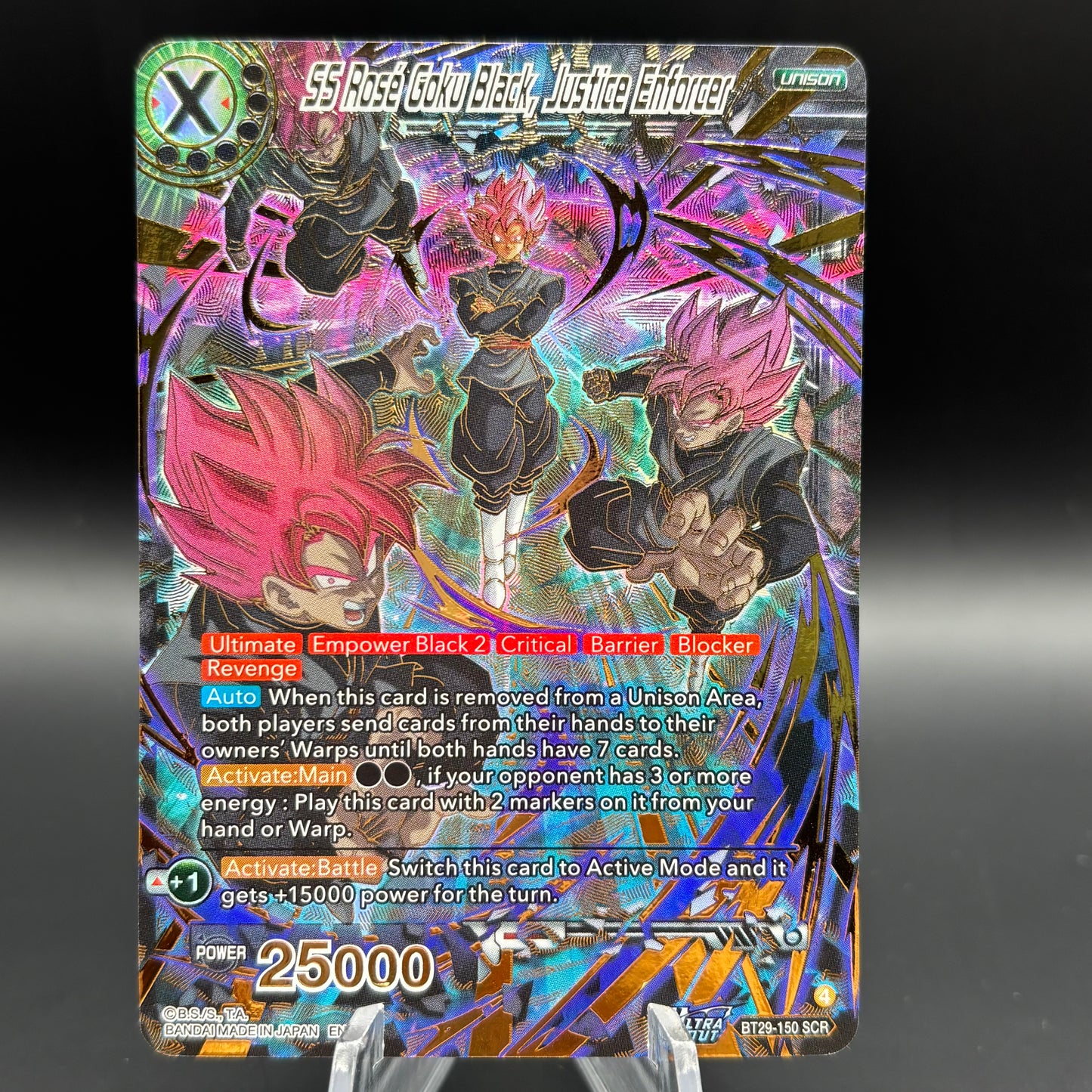 SS Rose Goku Black, Justice Enforcer - Fearsome Rivals (BT29) Single Card
