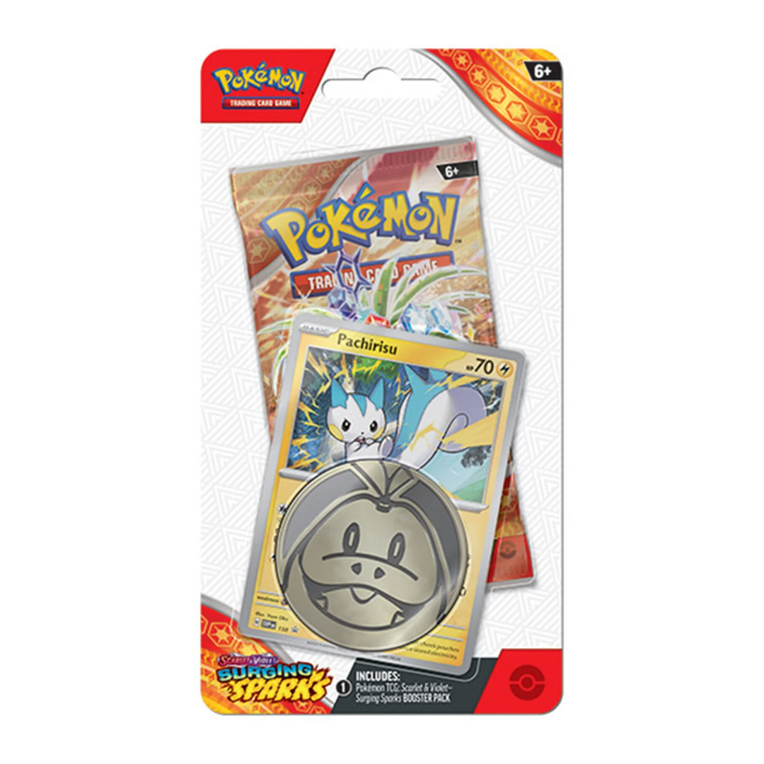 Pokemon TCG: Scarlet & Violet - Surging Sparks Checklane Blisters