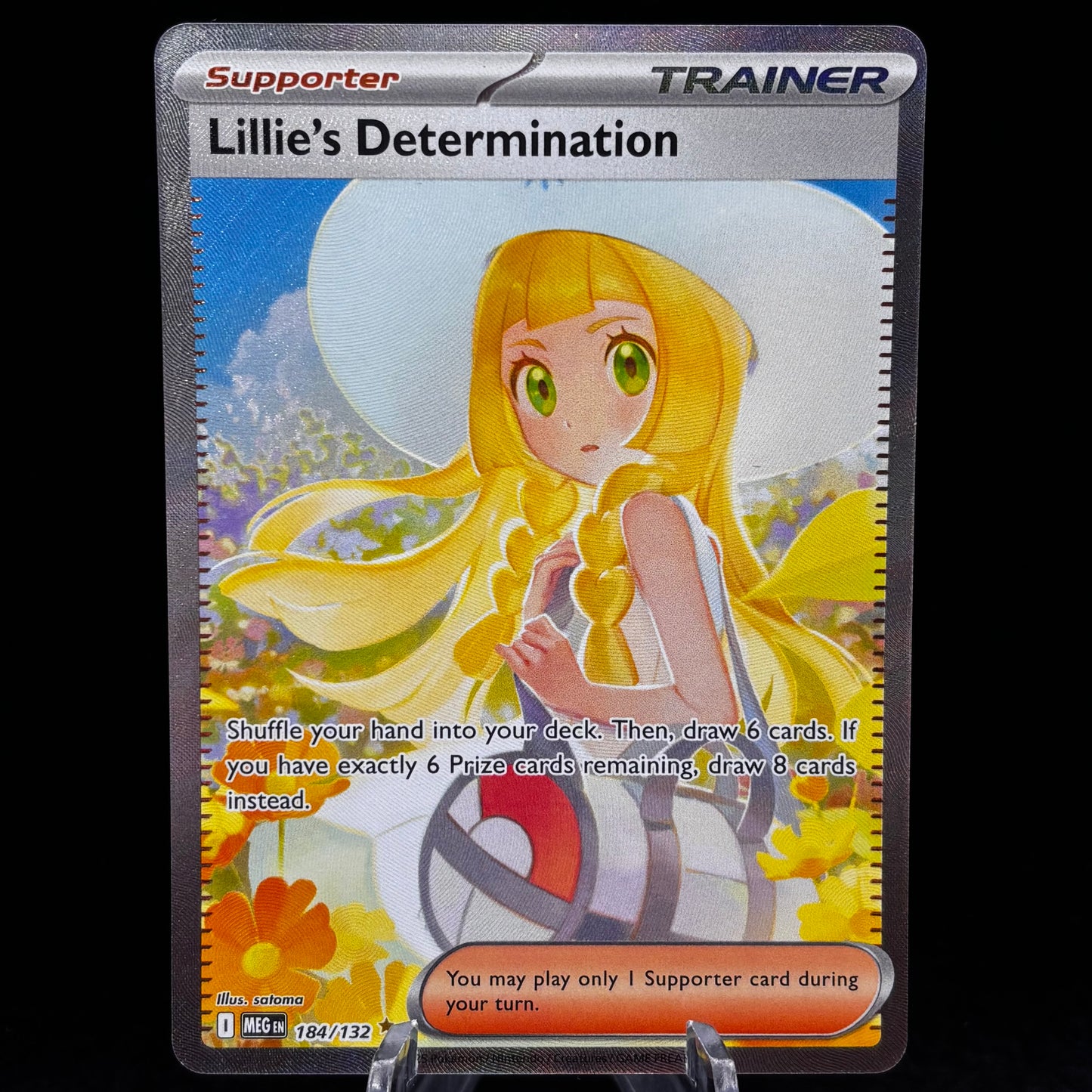 Lillie's Determination - 184/132 - ME01: Mega Evolution Single Card