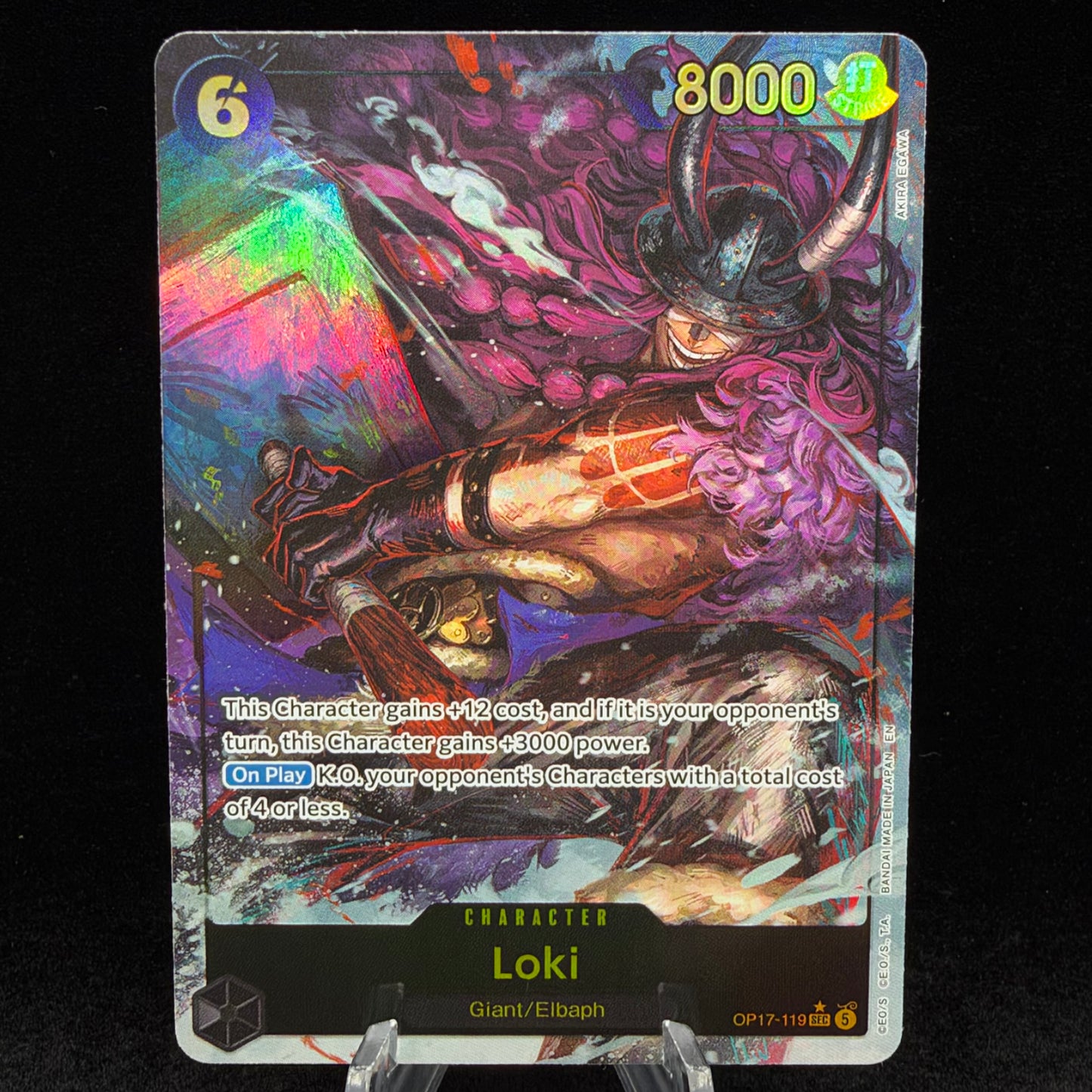 Loki (Alternate Art) - The World's Strongest Warriors Single Card