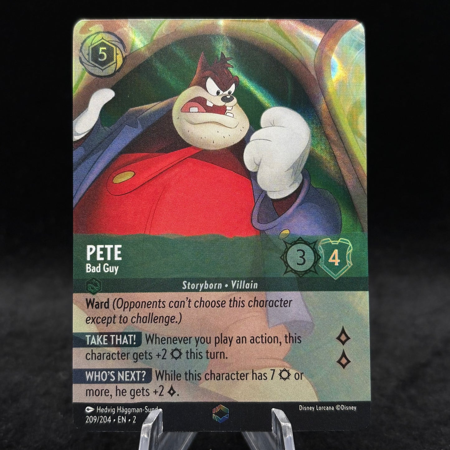 Pete - Bad Guy (Enchanted) - Rise of the Floodborn Single Card