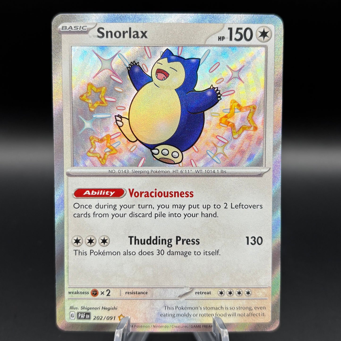 Snorlax - SV: Paldean Fates Single Card
