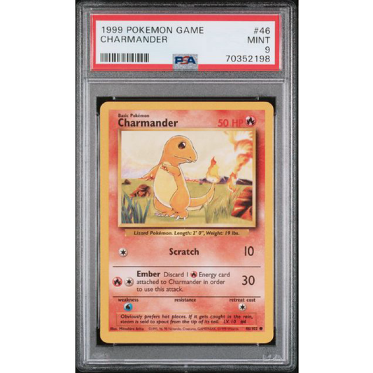 1999 POKEMON GAME #46 CHARMANDER