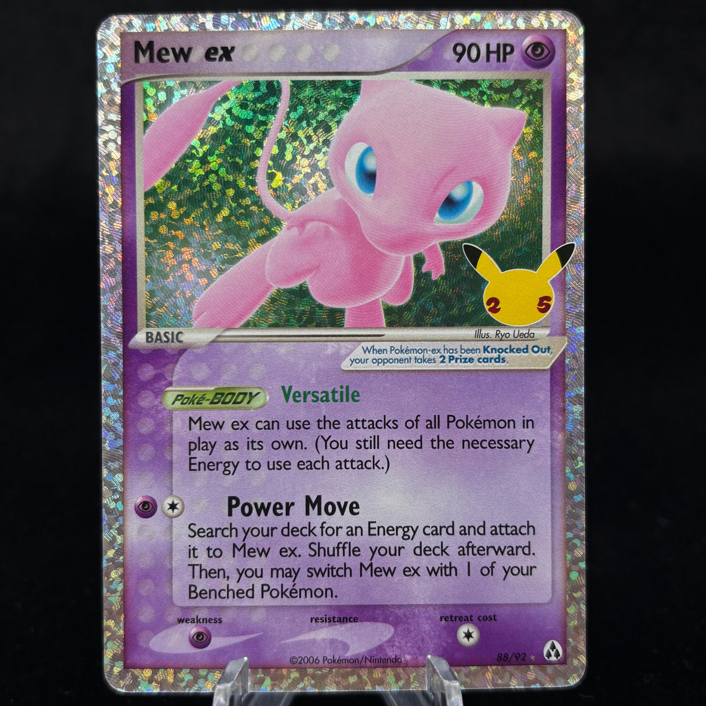 Mew ex - Celebrations: Classic Collection Single Card