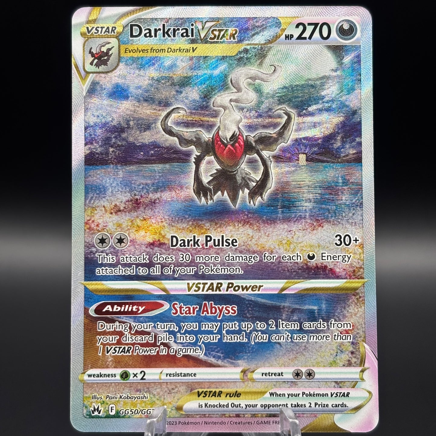 Darkrai VSTAR - GG50/GG70 Single Card