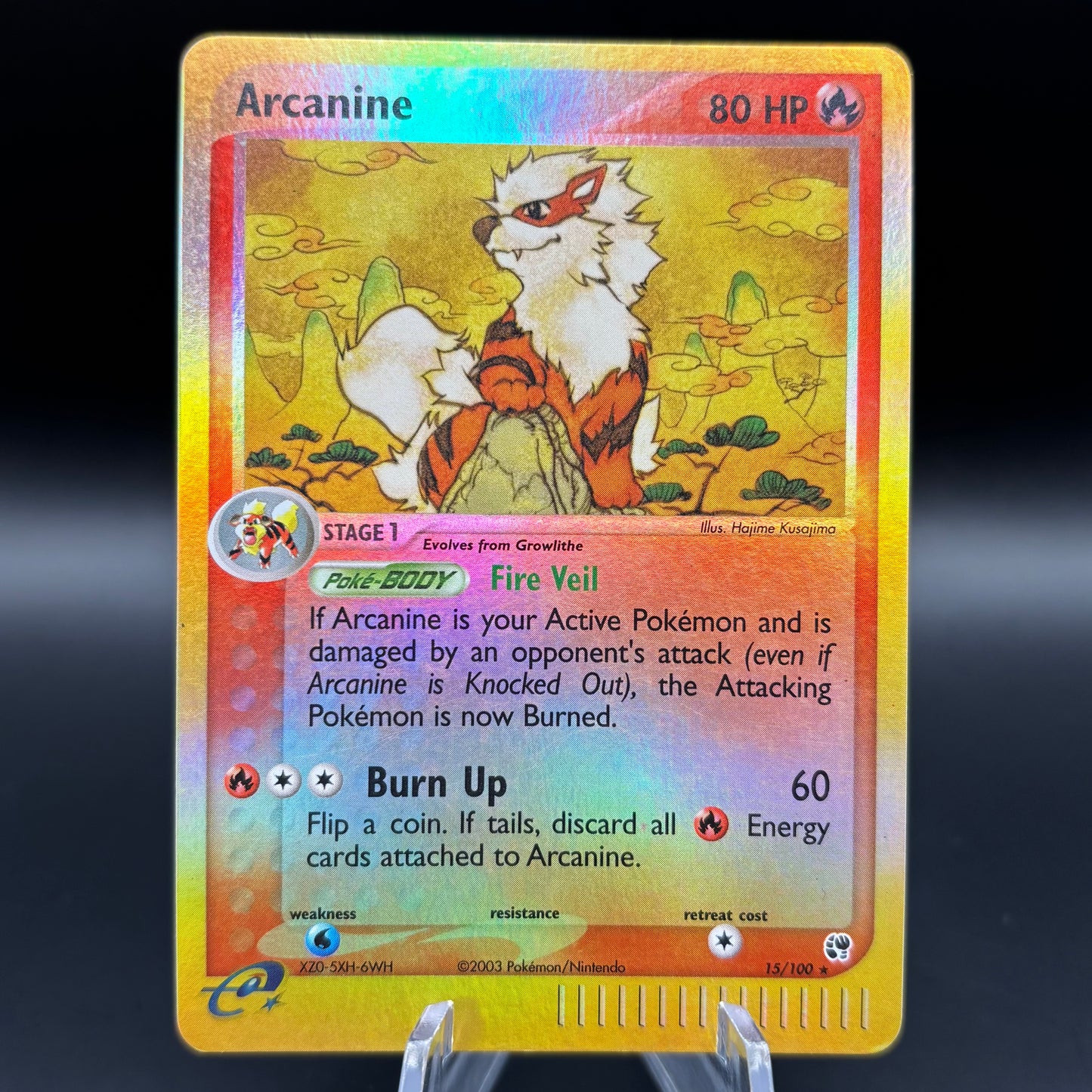 Arcanine - Sandstorm *Moderate Play* Single Card