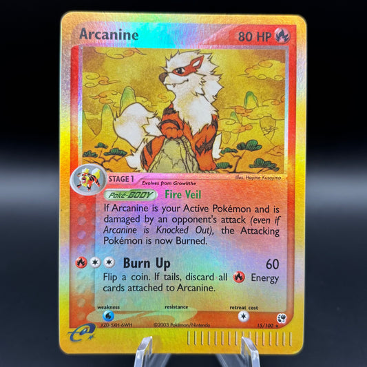 Arcanine - Sandstorm *Moderate Play* Single Card