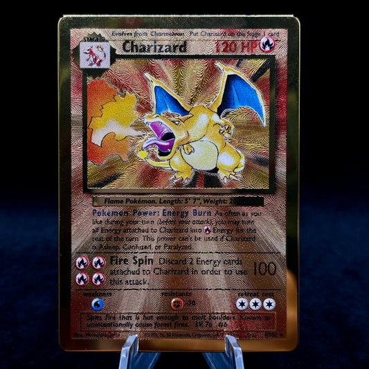 Charizard (Celebrations Metal Card) *Light Play* Single Card