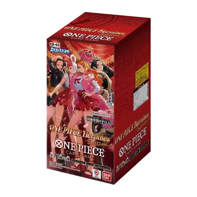 One Piece Card Game: Heroines EB03 Booster Japanese Box
