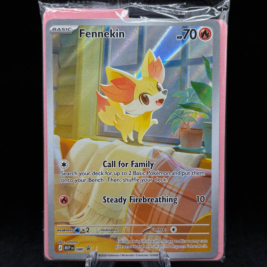 Fennekin - 080 - ME: Mega Evolution *Sealed PR* Single Card