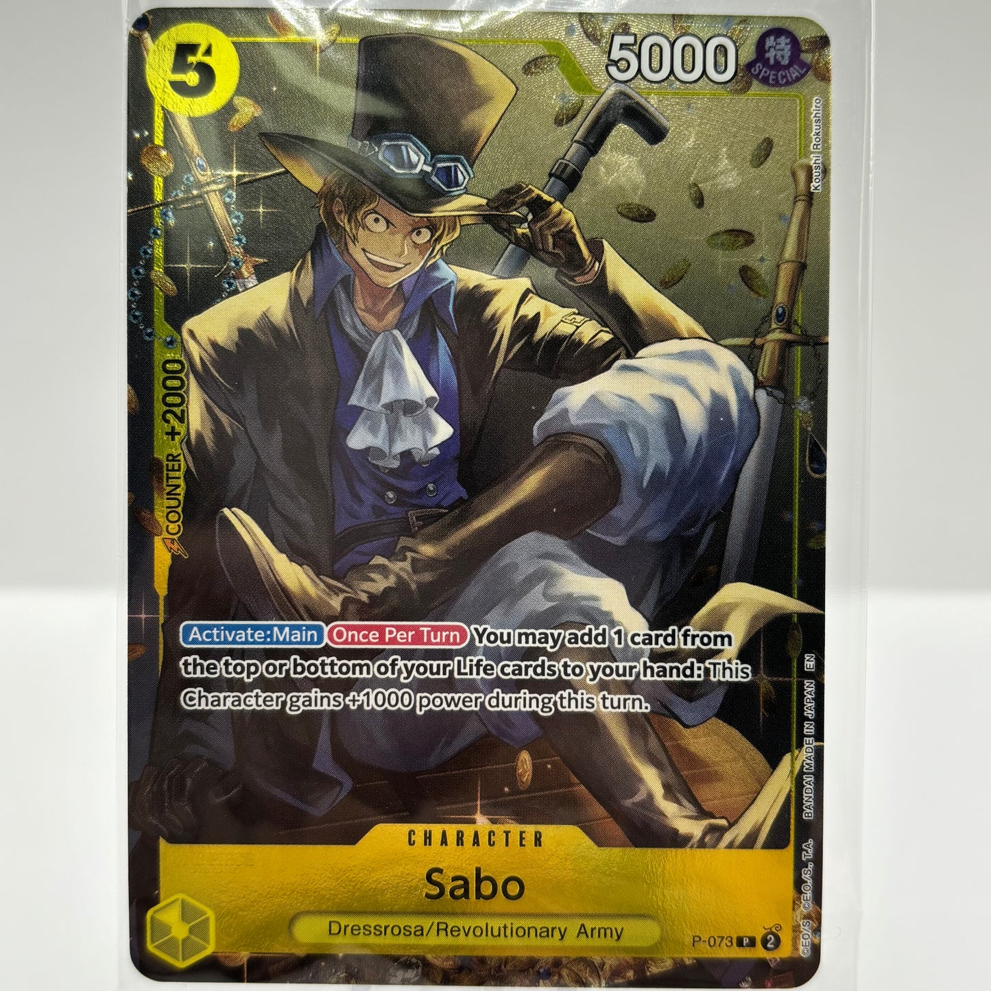 Sabo (Tin Pack Set Vol. 2) - One Piece Promotion Cards *Sealed*