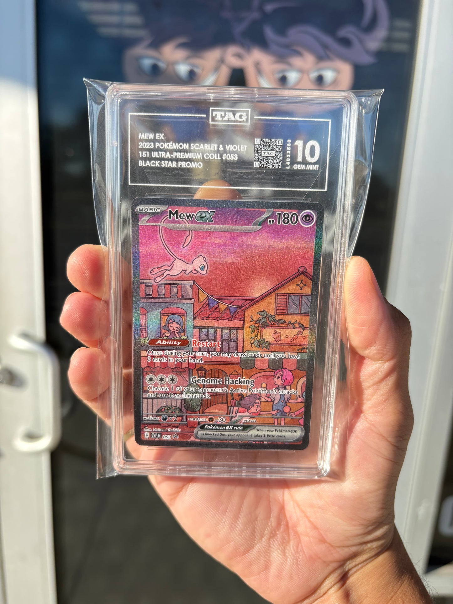 TAG 10 - 151 UPC Collection Mew Ex 053 Promo