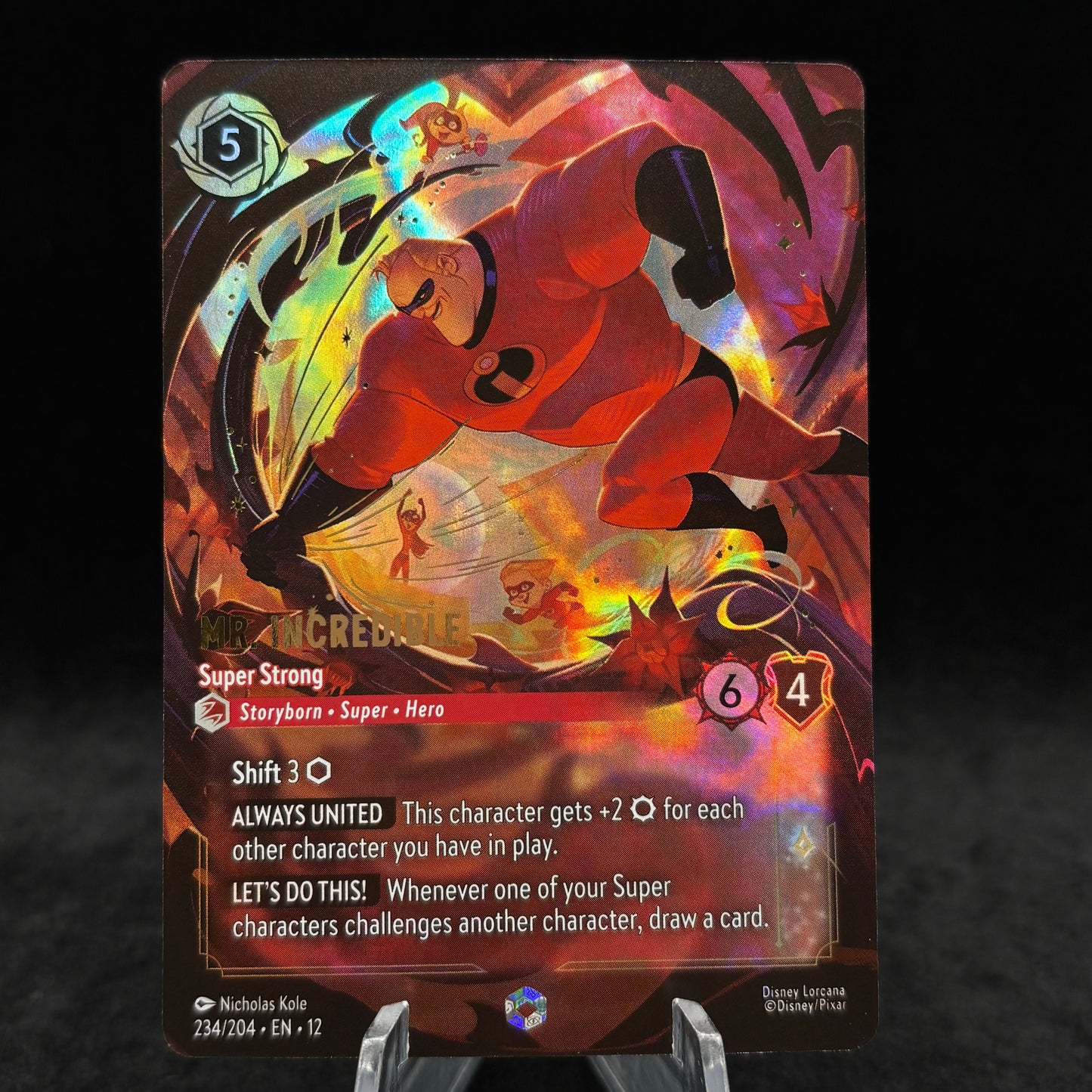 Mr. Incredible - Super Strong (Enchanted) - Wilds Unknown Single Card