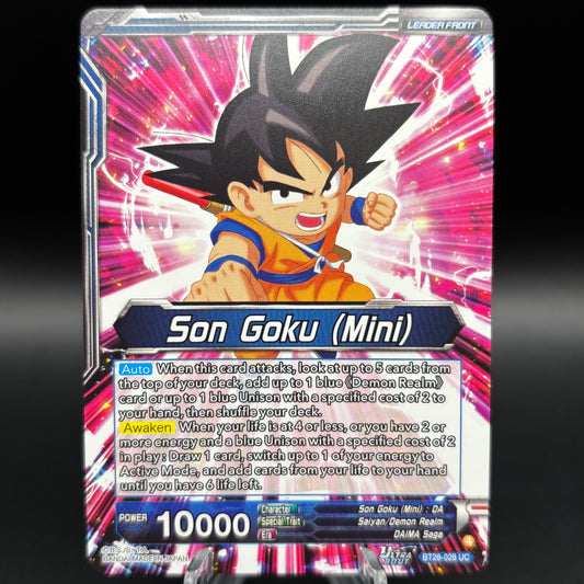 SS Son Goku (Mini), New Adventure (SLR) - Prismatic Clash (BT28) Single Card