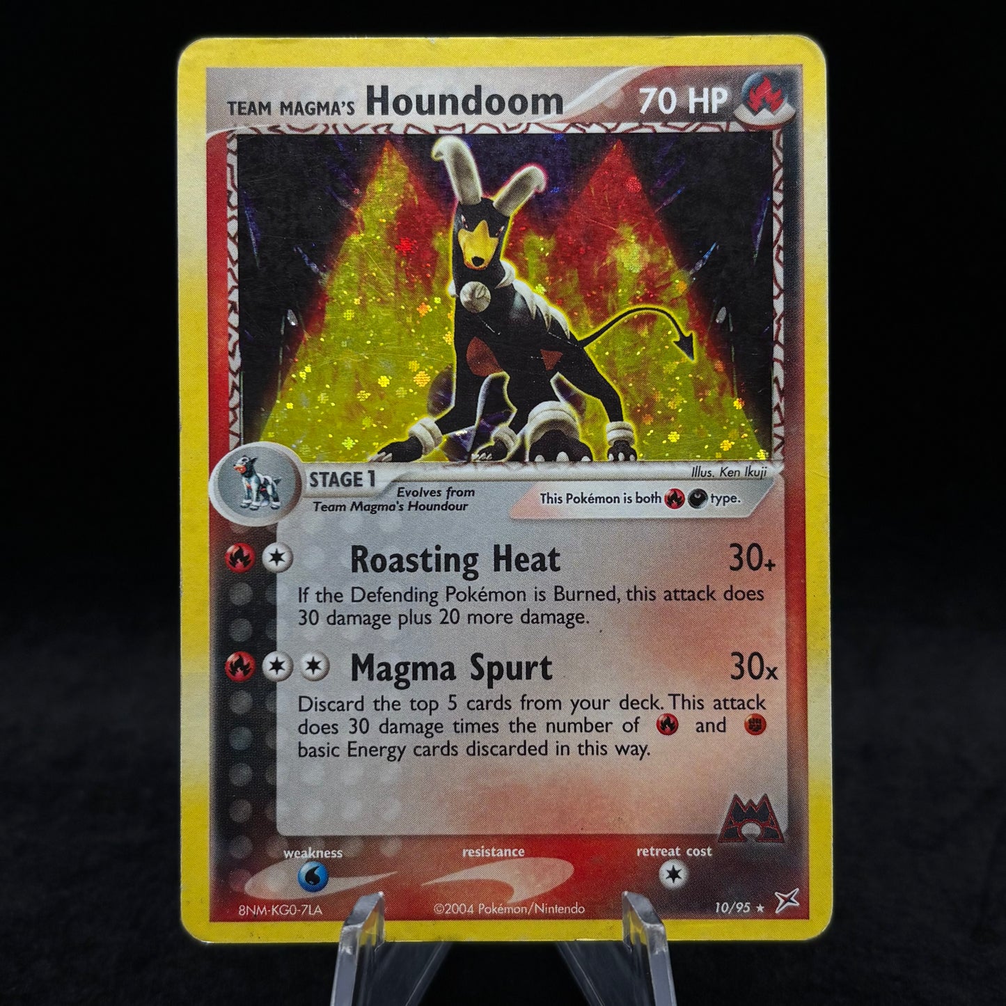 Team Magma's Houndoom - 10/95 - EX Team Magma vs Team Aqua *Heavy Play* Single Card