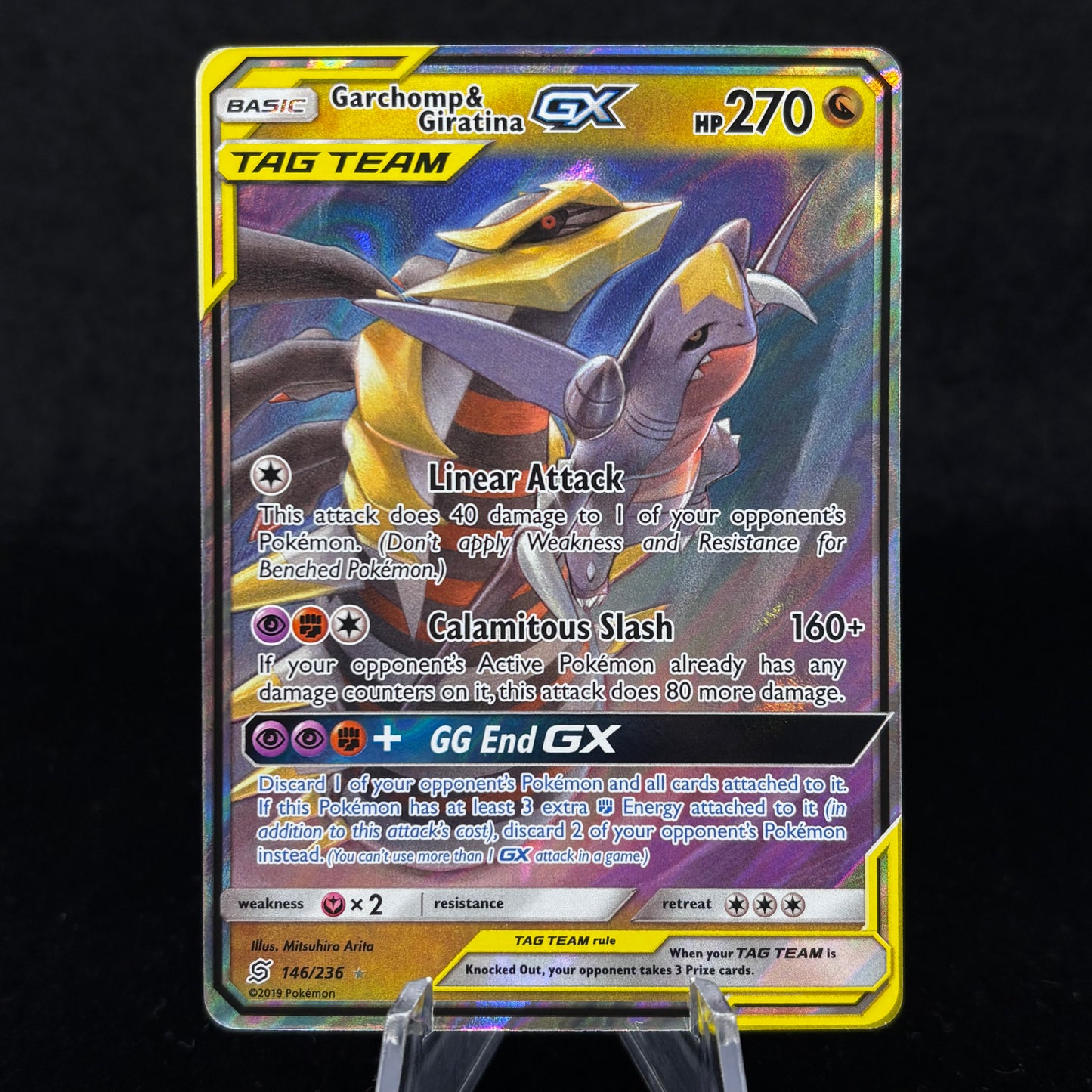 Garchomp & Giratina GX - SM - Unified Minds Single Card