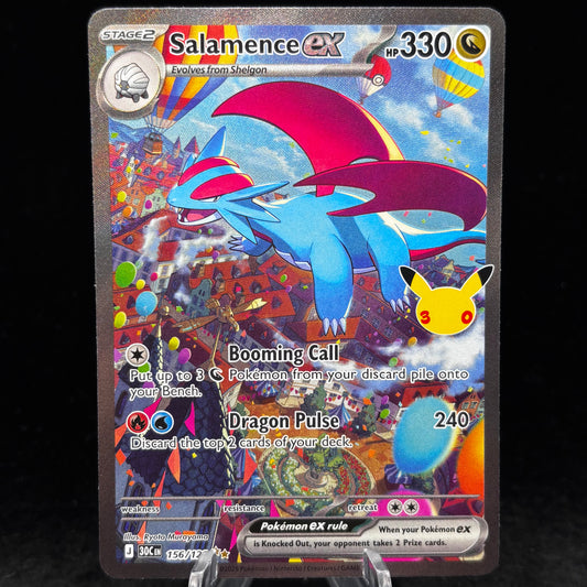 Salamence ex - 156/128 - ME: 30th Celebration Single Card