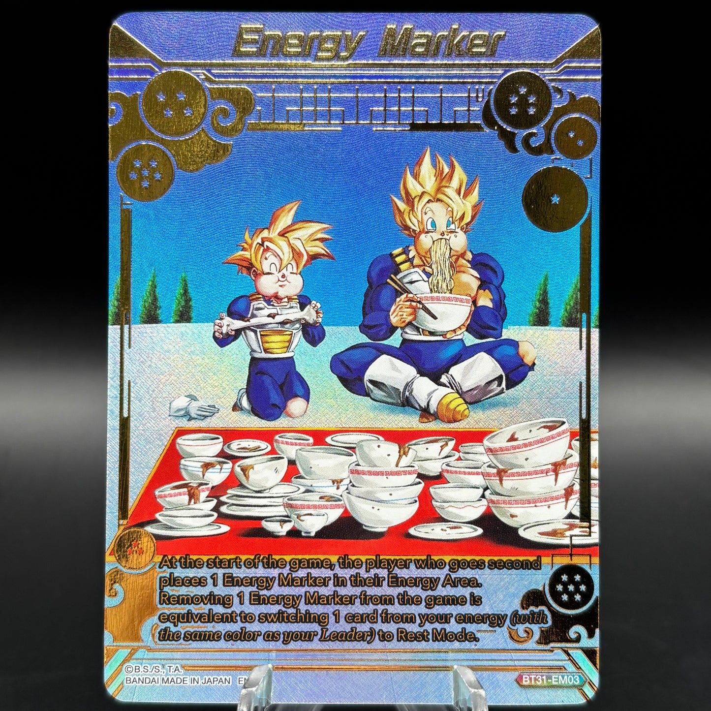 Energy Marker (BT31-EM03) (Gold-Stamped) Single Card