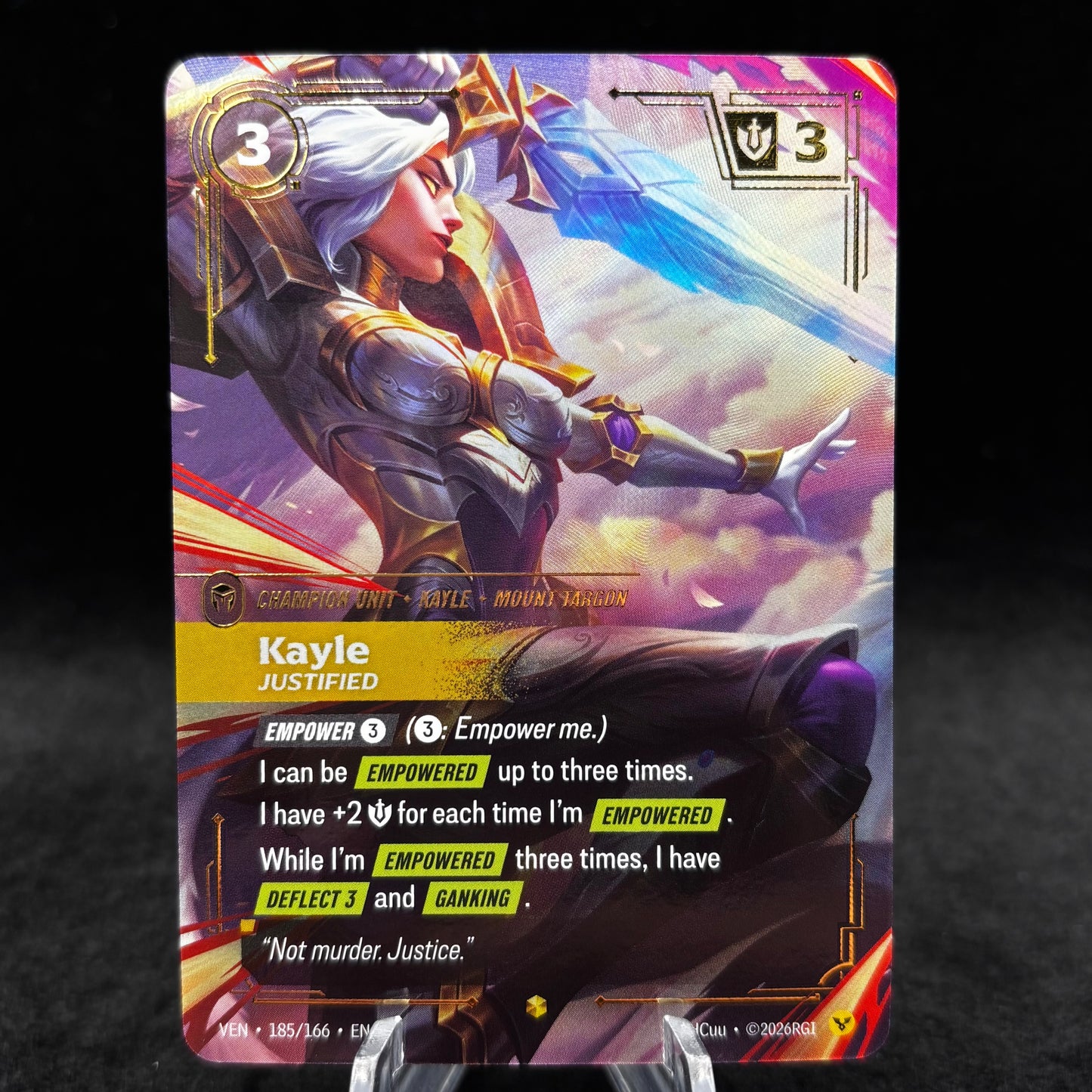 Kayle, Justified (Overnumbered) - Vendetta Single Card