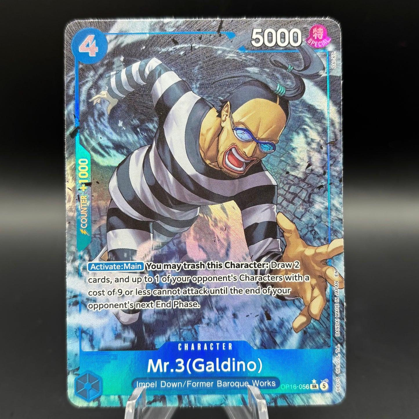 Mr.3(Galdino) (056) (Alternate Art) - The Time of Battle Single Card