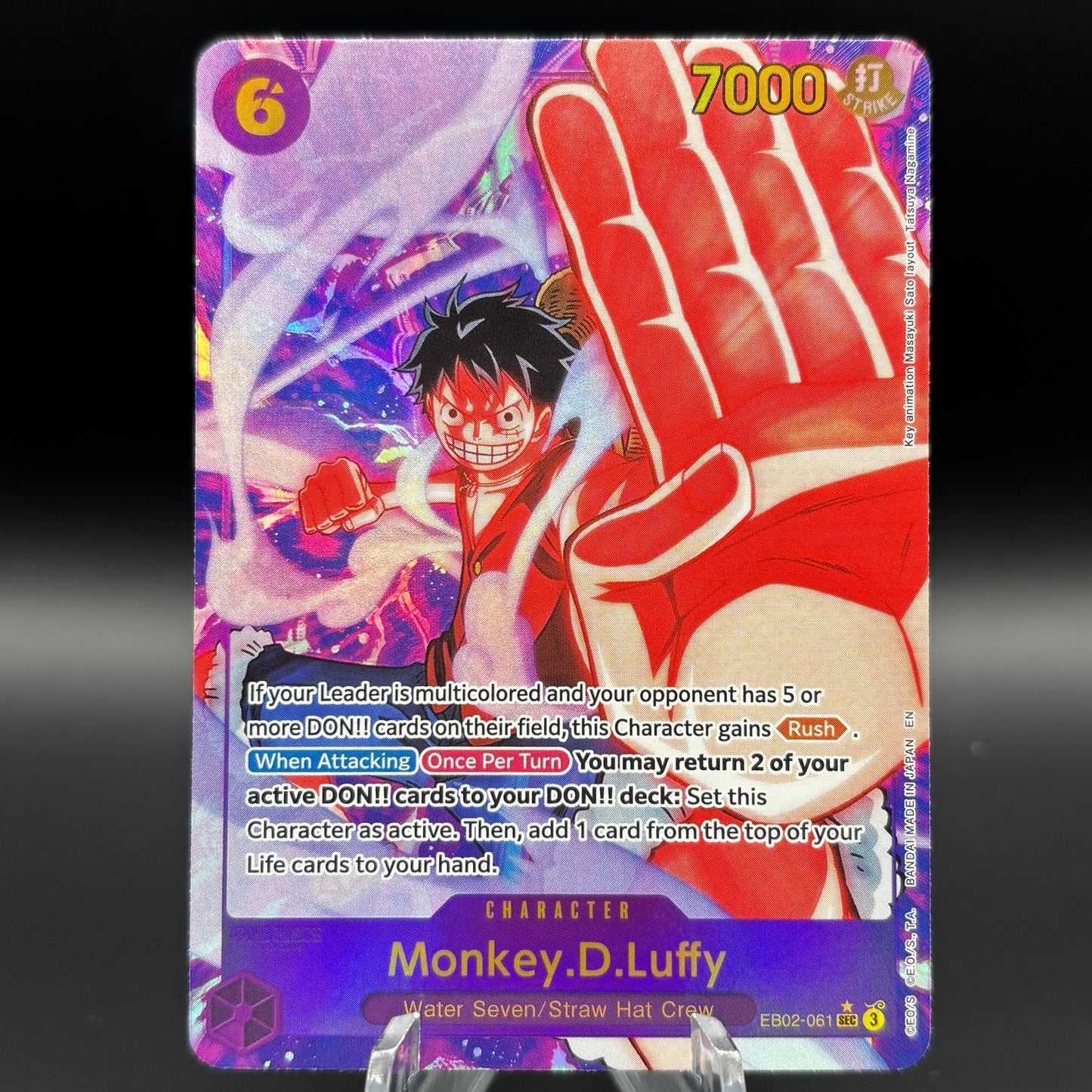 Monkey.D.Luffy (061) (Alternate Art) - Extra Booster: Anime 25th Collection (EB-02) Single Card