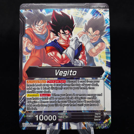 Vegito // SSB Vegito, Ultimate Power (SLR) - Impact Beyond Dimensions Single Card