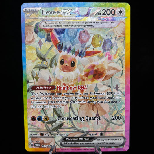 Eevee ex - 167/131 - SV: Prismatic Evolutions Single Card