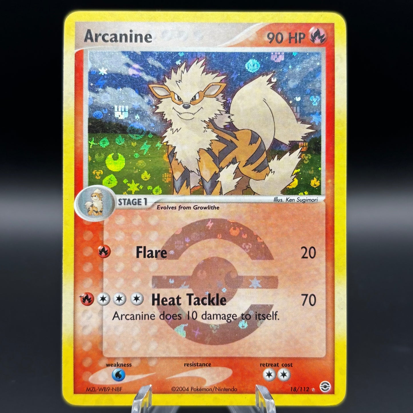Arcanine - FireRed & LeafGreen Holofoil *Light Play* Single Card
