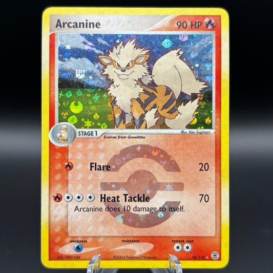 Arcanine - FireRed & LeafGreen Holofoil *Light Play* Single Card