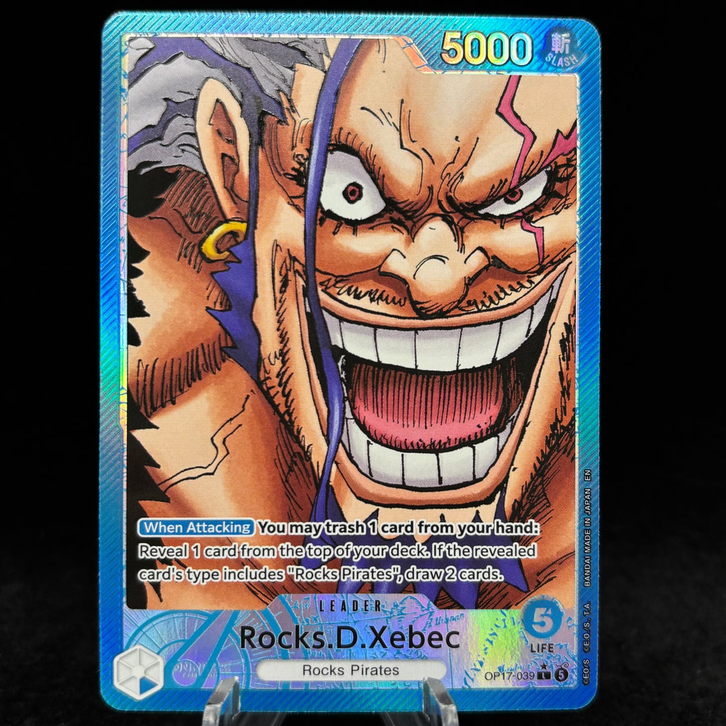 Rocks.D.Xebec (039) (Alternate Art) - The World's Strongest Warriors Single Card