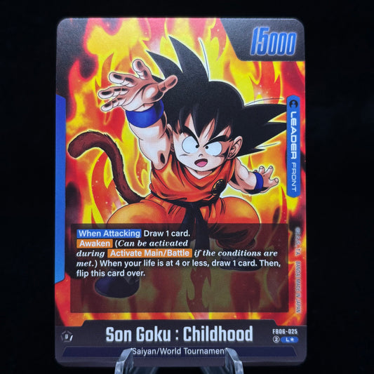 Son Goku : Childhood - FB06-025 (Alternate Art) - Rivals Clash Single Card
