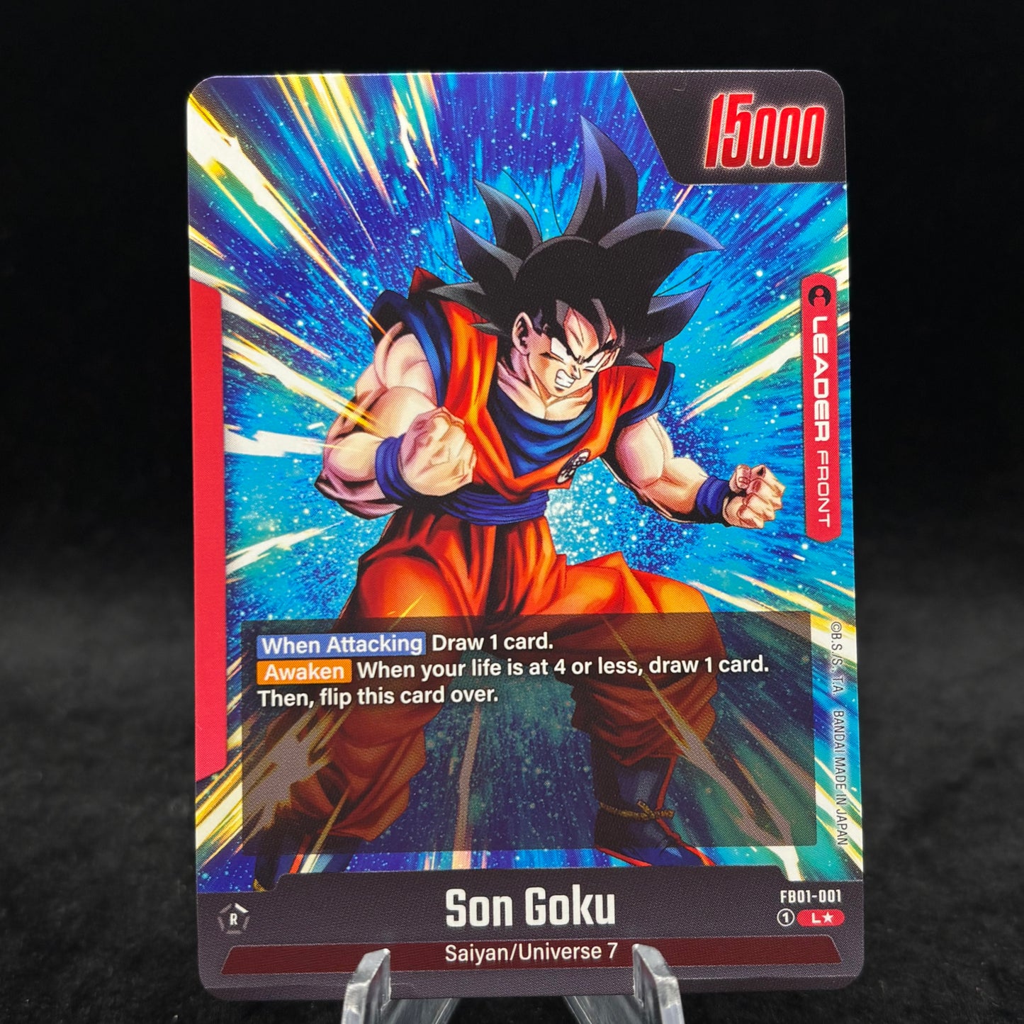 Son Goku - FB01-001 (Alternate Art) - Awakened Pulse Single Card