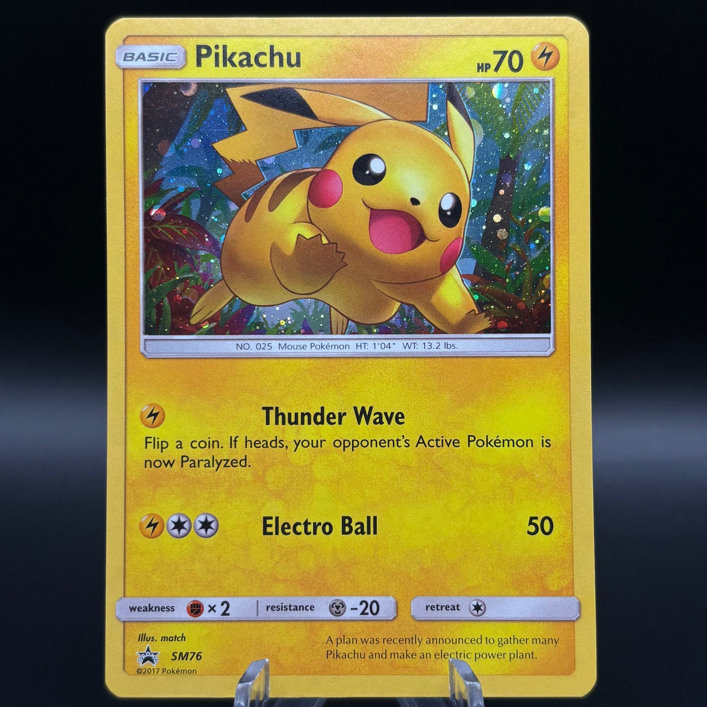 Pikachu - SM76 Single Card